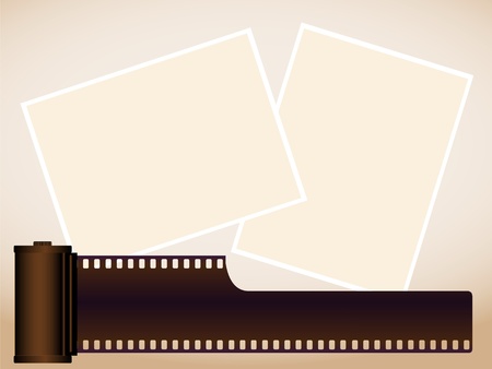 The cartridge for a film and picturesのイラスト素材