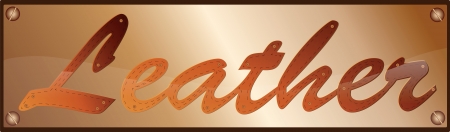 Typographics Leatherのイラスト素材