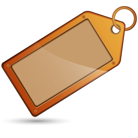 Metal label for commercial useの写真素材