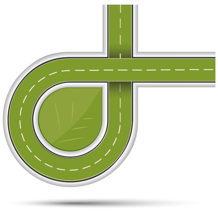 Abstract symbol of clean car cover and protect the environmentのイラスト素材