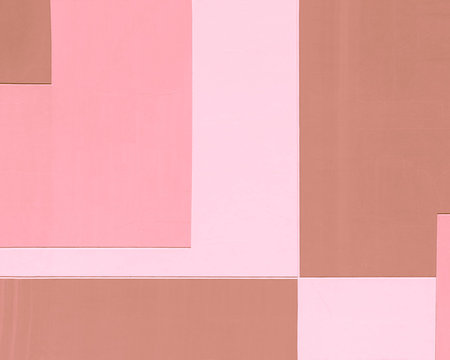 Building wall in pastel colors, geometric abstract background, rectangular shape, pattern of painted...