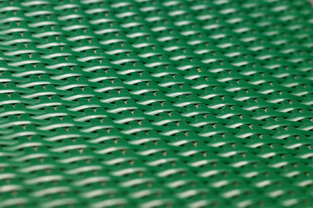 Green Weaving Chairの写真素材