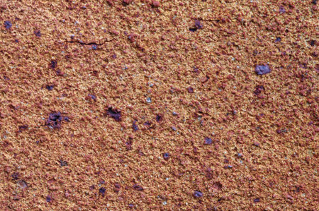 Close up of brick texture suitable for background or screen  Ideal for text   copy  Useful for grunge effects  Red, blue specksの写真素材