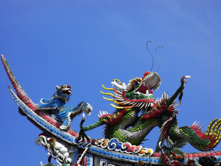 Taiwan templeの写真素材