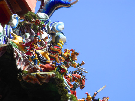 Taiwan templeの写真素材