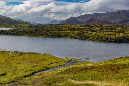 Snaefellsne Peninsula, Iceland: Selvallavatn Lake.