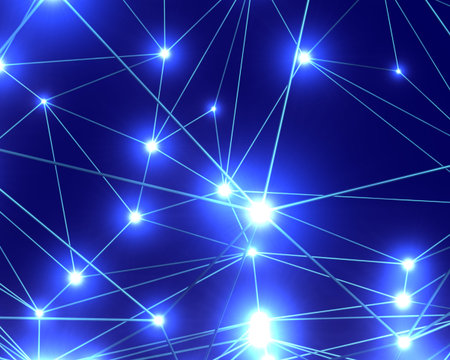 Star lights in the night sky. Zodiac signs. Thoughts in my head. 3D renderingの写真素材