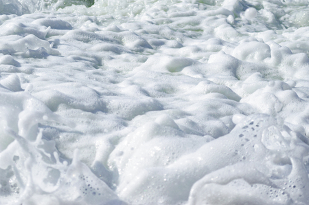 Splashing wave on the Black sea in the day.の写真素材