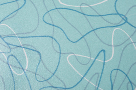 Boomerang Pattern on Turquoise or Blueの写真素材