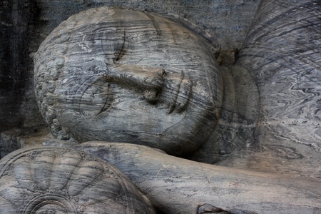 Sleeping Buddhaの写真素材