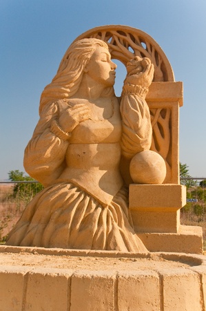 2nd sand statues festival in Bourgas, Bulgaria - 2009>のeditorial素材