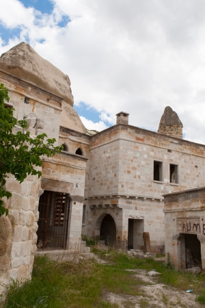Cave house in Goreme, Cappadociaの写真素材