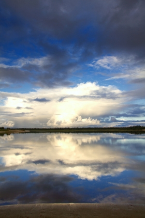 nature of Siberia and the Yamalの写真素材