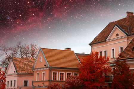 Minsk night.の写真素材