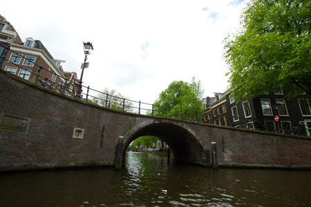 Amsterdam in summerの写真素材