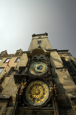 Most mystical and mysterious city in Europe. Prague through the eyes of birdsの写真素材