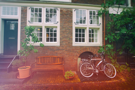 Amsterdam in summerの写真素材