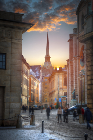 Stockholm is the capital and largest city in Swedenの写真素材