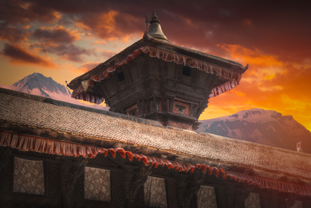 Patan .Ancient city in Kathmandu Valley. Nepalのeditorial素材