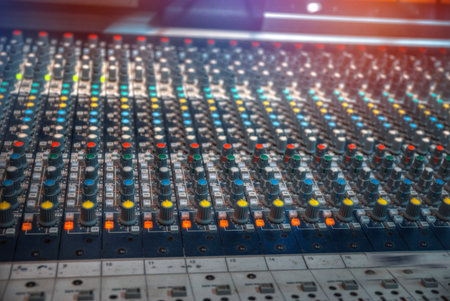 Sound panel for working in the studio and on TV projects