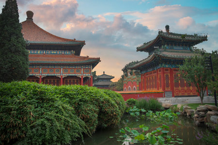 The Forbidden City is the largest palace complex in the world. Located in the heart of Beijing, Chinaのeditorial素材