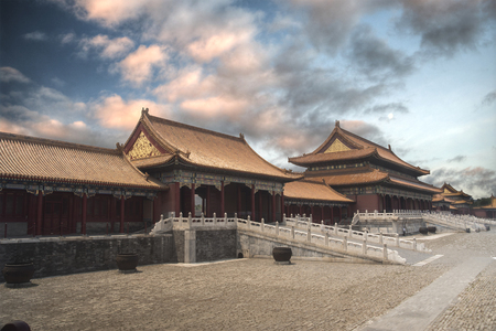 The Forbidden City is the largest palace complex in the world. Located in the heart of Beijing, Chinaのeditorial素材