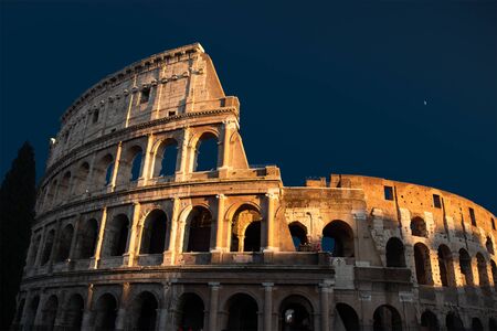 Coliseum. one of the grandest buildings of the ancient worldの写真素材