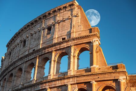 Coliseum. one of the grandest buildings of the ancient worldの写真素材