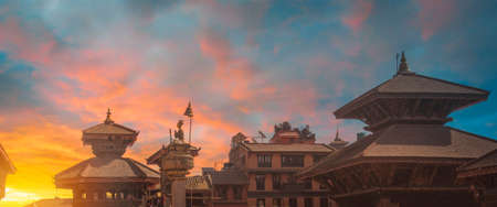 Patan. Ancient city in Kathmandu Valley. Nepalのeditorial素材