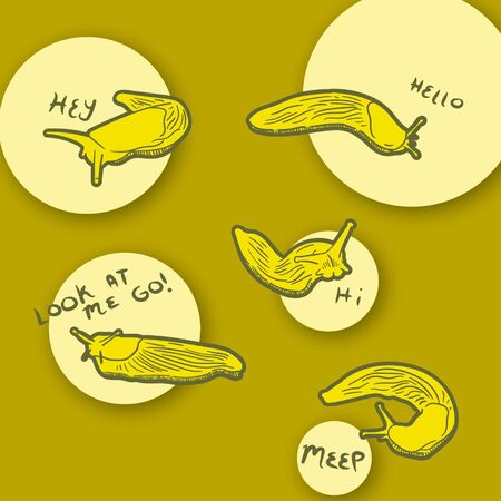 Slug Sayingsのイラスト素材