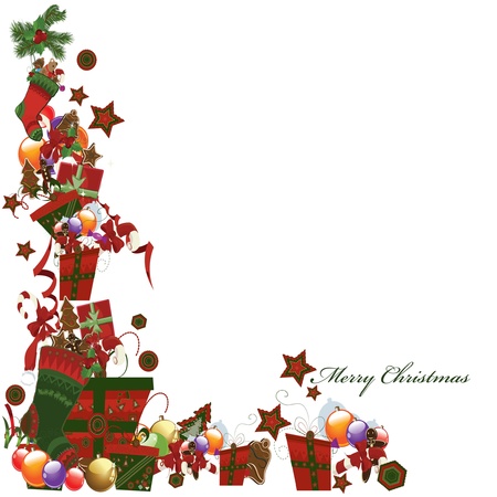 Holidays elementsのイラスト素材