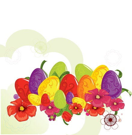 easter ornament のイラスト素材