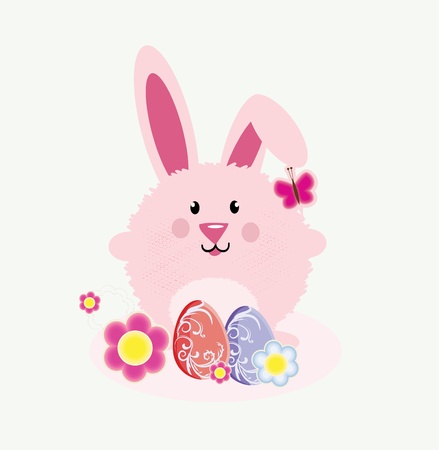 Cute rabbit のイラスト素材