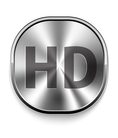 Metal HD Iconのイラスト素材