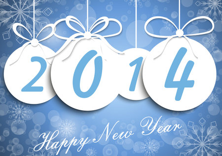 Happy New Year backgroundのイラスト素材