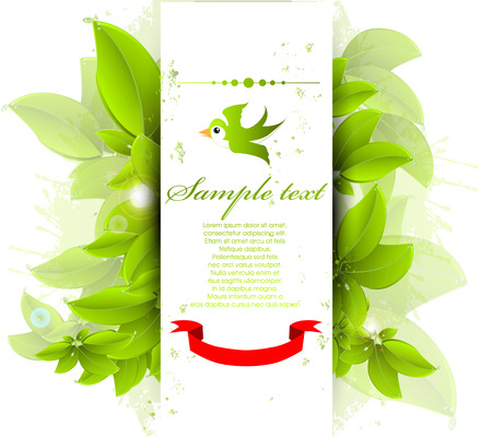 Spring bannerのイラスト素材