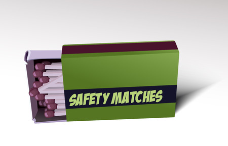 Safety matchesのイラスト素材