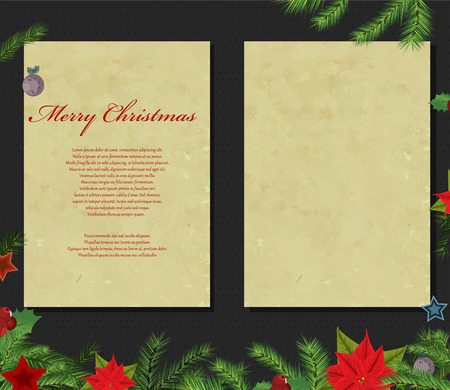 Christmas cardsのイラスト素材