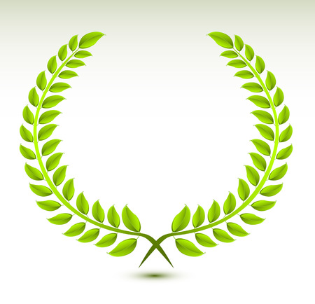 Laurel wreathのイラスト素材