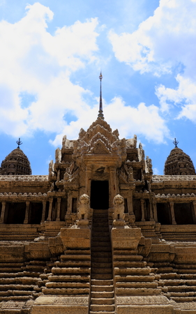 Cambodia style templeの写真素材
