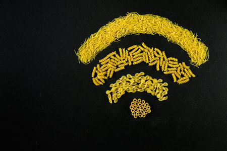 Various pasta. Cooking concept. concept for menu