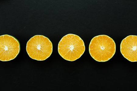 resh organic green Lime fruitsの写真素材