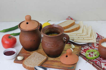Turkish foods dinner High quality photo