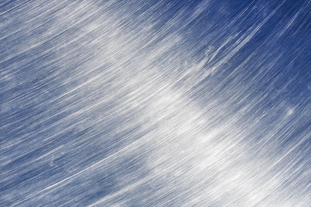 Brushed metal  plate. Shiny steel.の写真素材