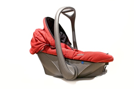 Child safety seat - isolated の写真素材