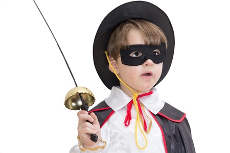 Boy with carnival costume   の写真素材