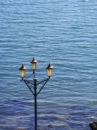 Streets in Plymouth on the seaside.の写真素材