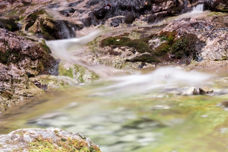 Waterfalls in mountain in Poland  National Park - Tatras  Ecological reserve   の写真素材