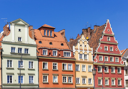 Sights of Poland.  Wroclaw Old Market Square.の写真素材