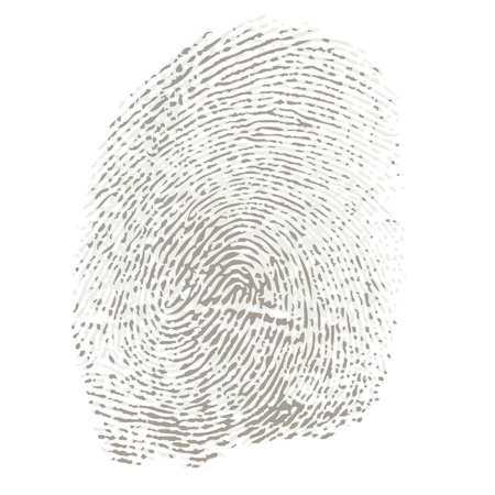 Fingerprintのイラスト素材